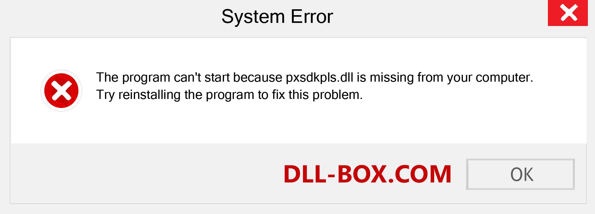  pxsdkpls.dll file is missing?. Download for Windows 7, 8, 10 - Fix  pxsdkpls dll Missing Error on Windows, photos, images